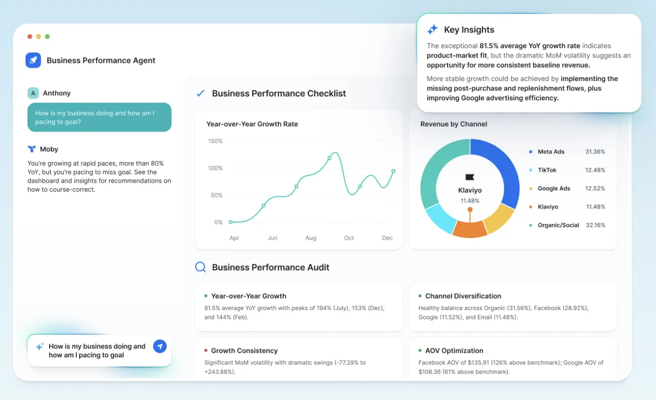 Triple Whale’s Moby AI test drive