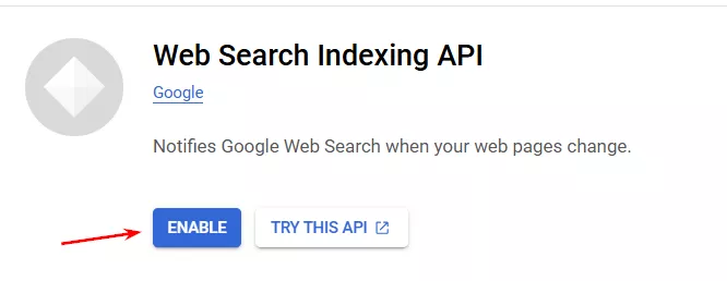 У вікні, що з’явиться, натисніть «Enable».