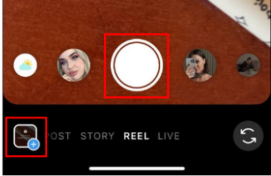 відео для «Reels»