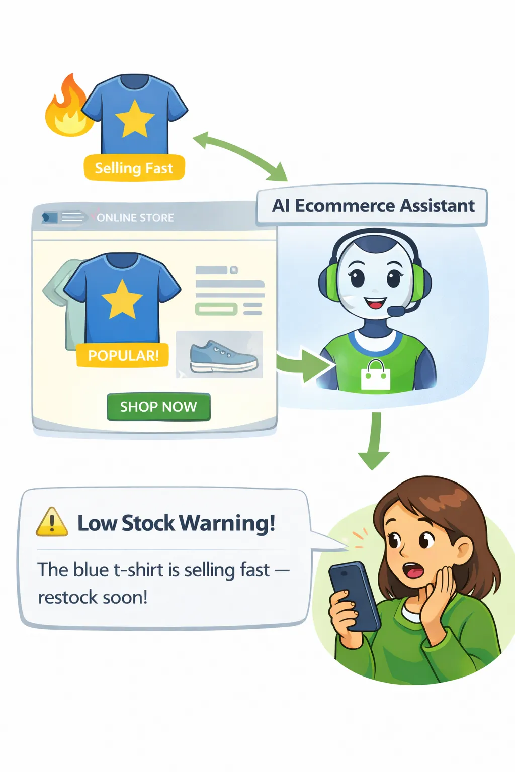 E-Commerce AI Agents for Inventory Management