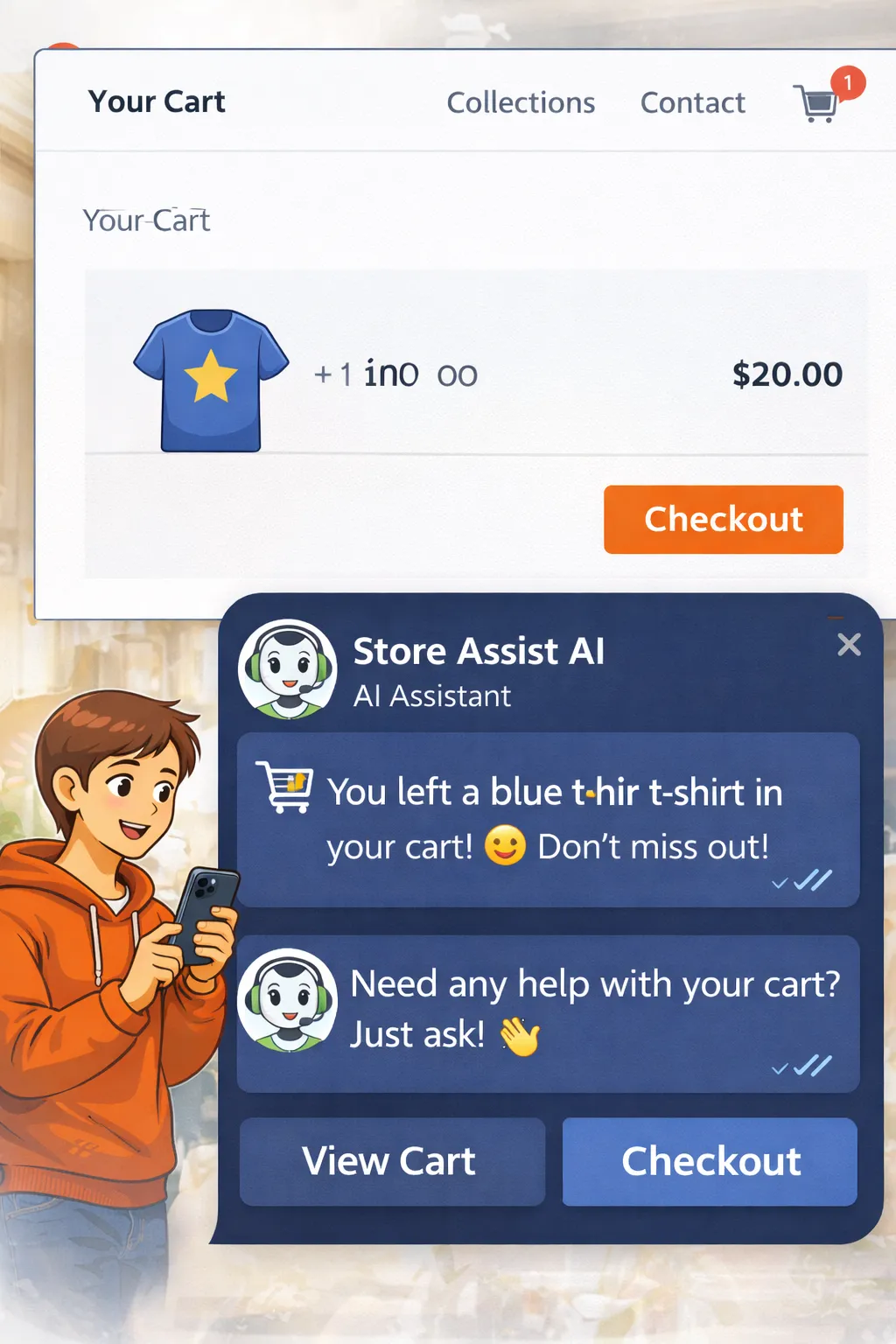 E-Commerce AI Agents for Checkout Optimization