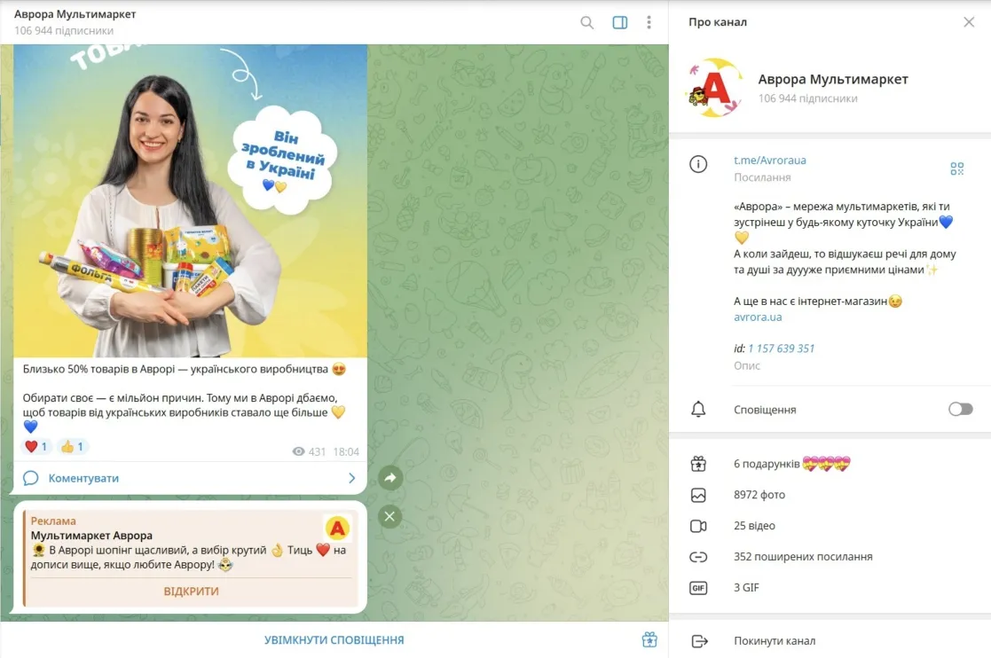 Основні формати реклами