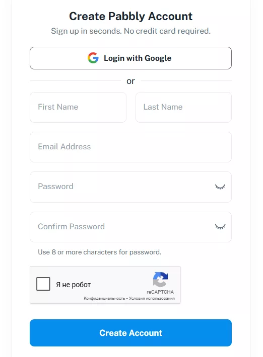 Зареєструйтеся або авторизуйтесь через google account.