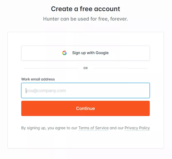 Зареєструйтеся або авторизуйтеся через акаунт Google. 